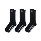 S DOUBLE STANDARD SHAWN CREW SOCKS 3 PACK