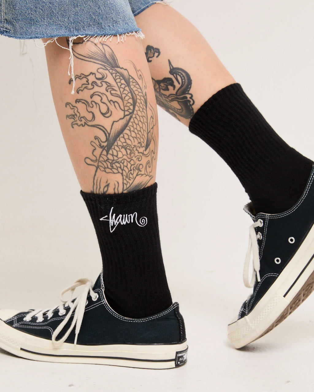 S DOUBLE STANDARD SHAWN CREW SOCKS 3 PACK