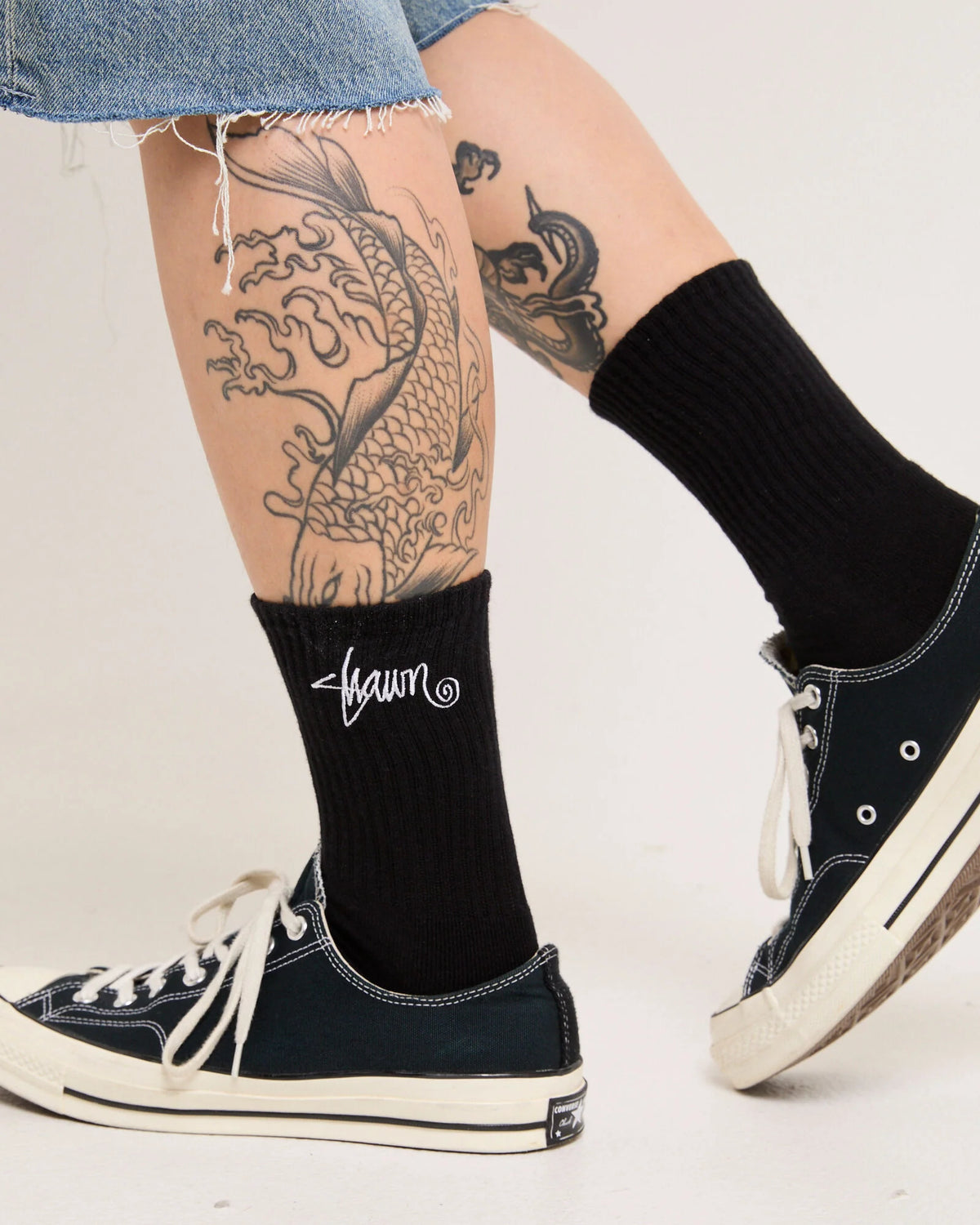 S DOUBLE STANDARD SHAWN CREW SOCKS 3 PACK