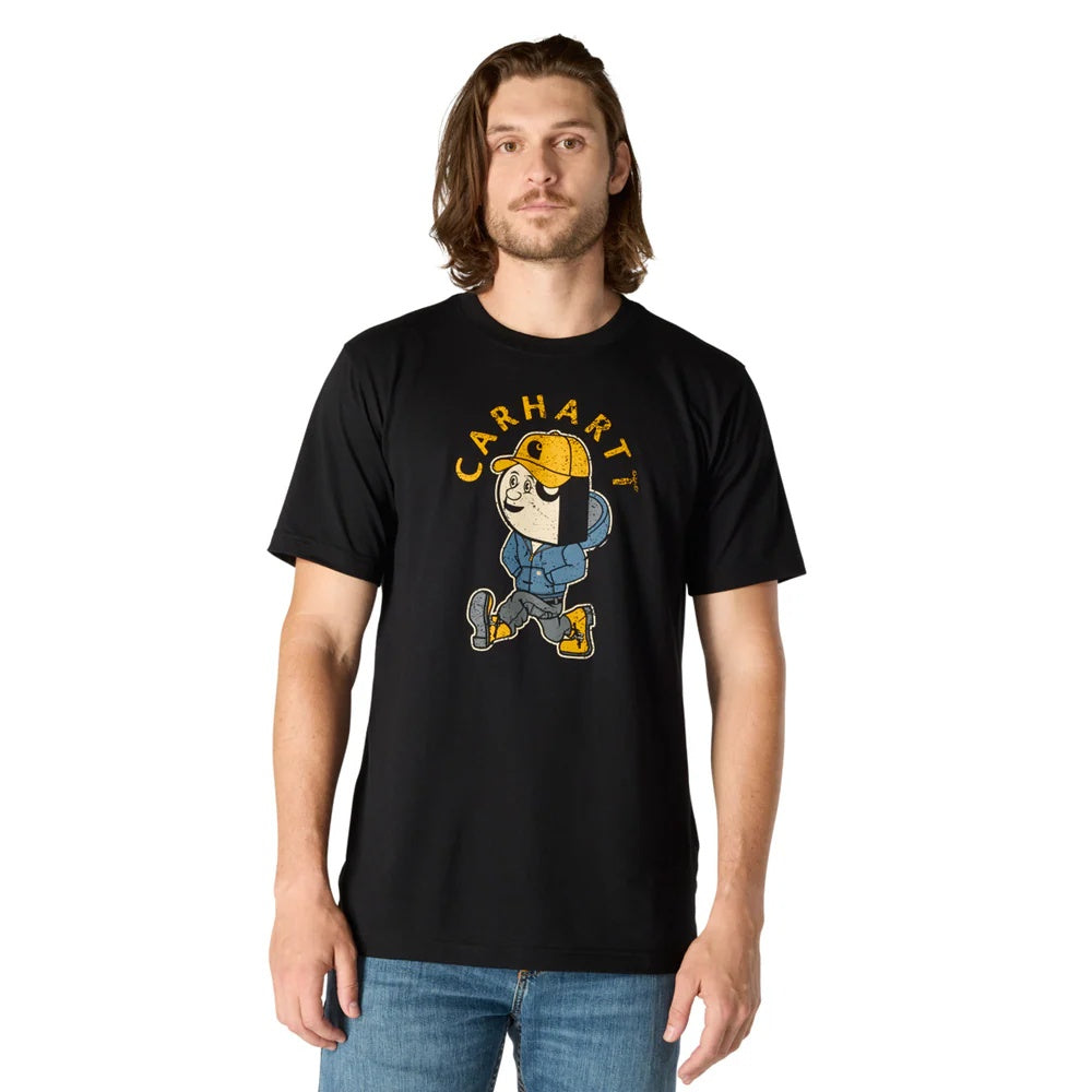 Carhartt Relaxed Fit Active Jacket Graphic Tshirt (Best Seller)