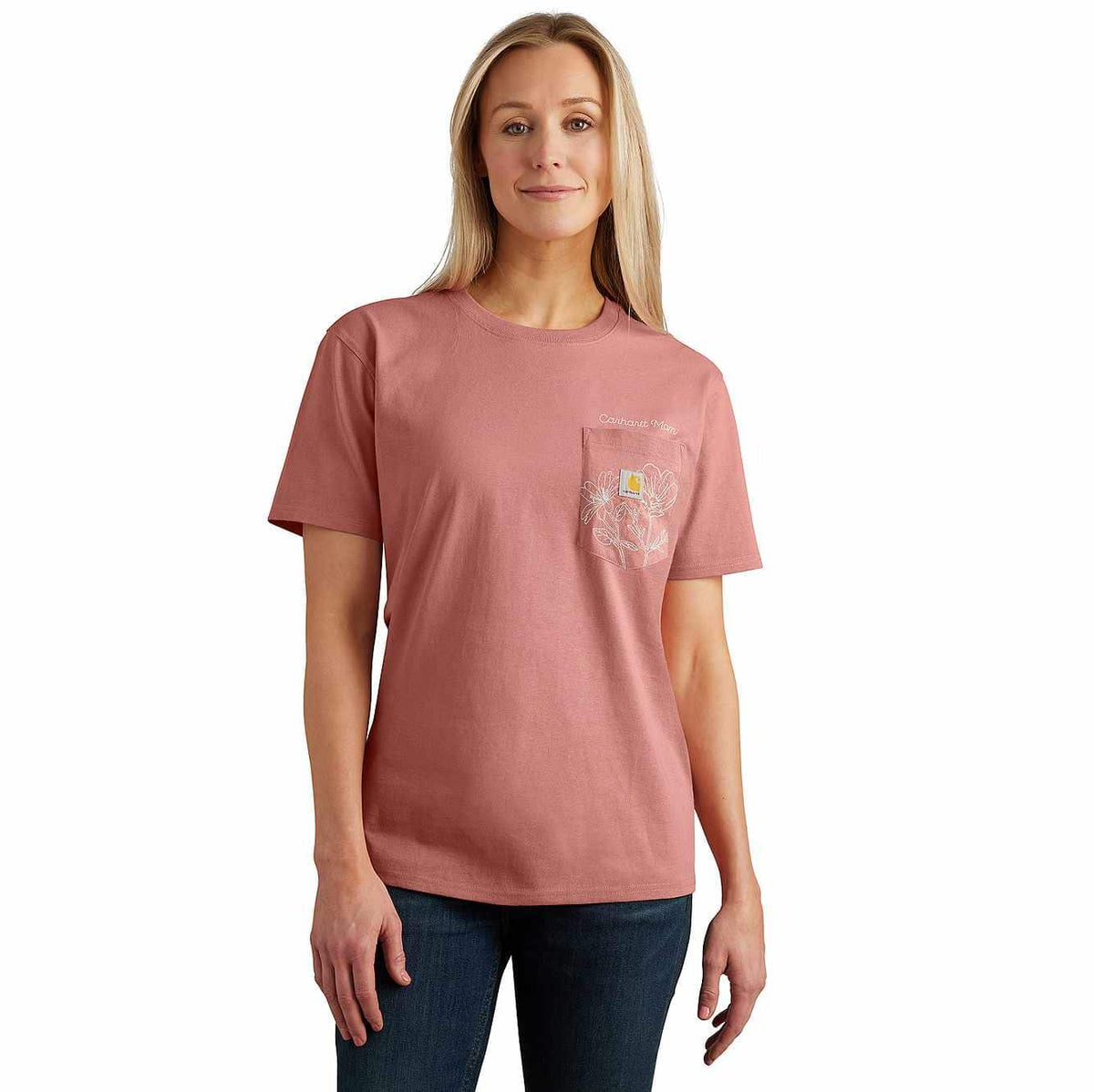 Carhartt Women’s Loose Fit Mother’s Day Pocket Tshirt