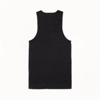 Black tank top on a white background