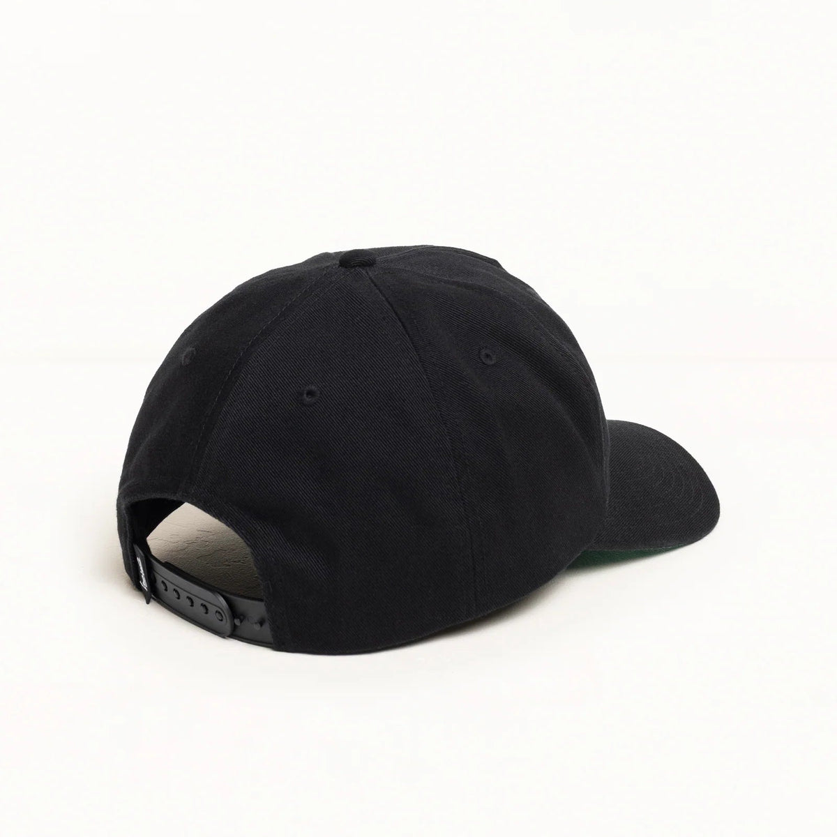 Black cap on a white background