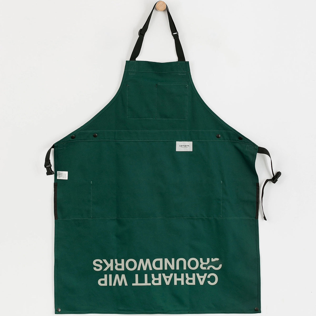 CARHARTT WIP GROUNDWORKS APRON - CHERVIL/ BLACK