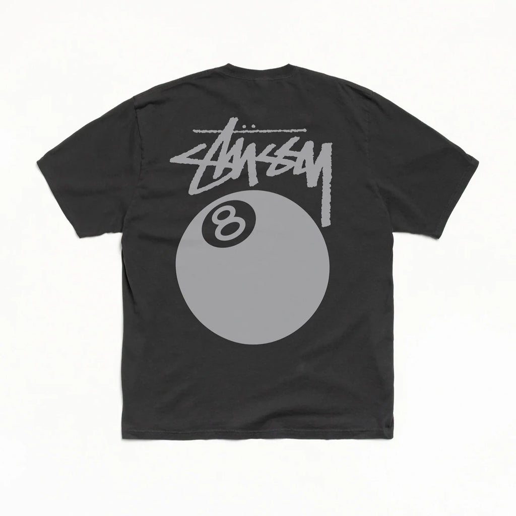 STUSSY 8 BALL PIGMENT DYED TEE