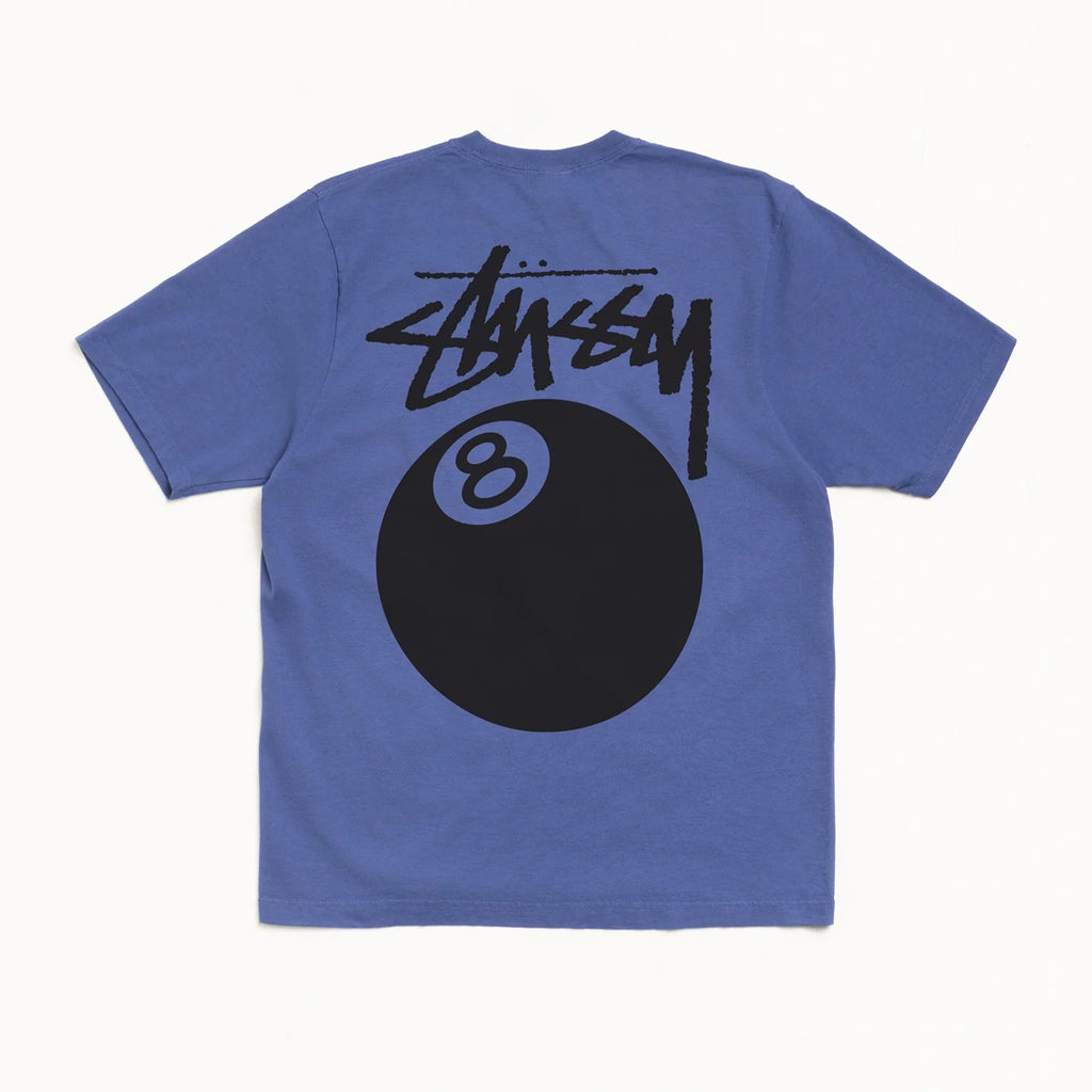 STUSSY 8 BALL PIGMENT DYED TEE