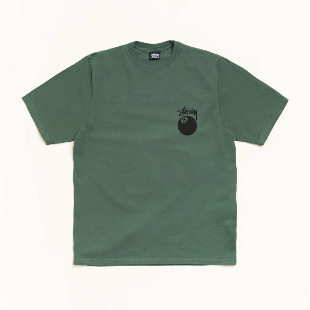 STUSSY 8 BALL PIGMENT DYED TEE