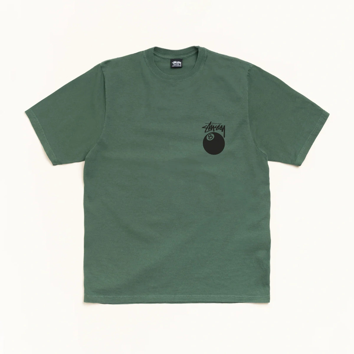 STUSSY 8 BALL PIGMENT DYED TEE