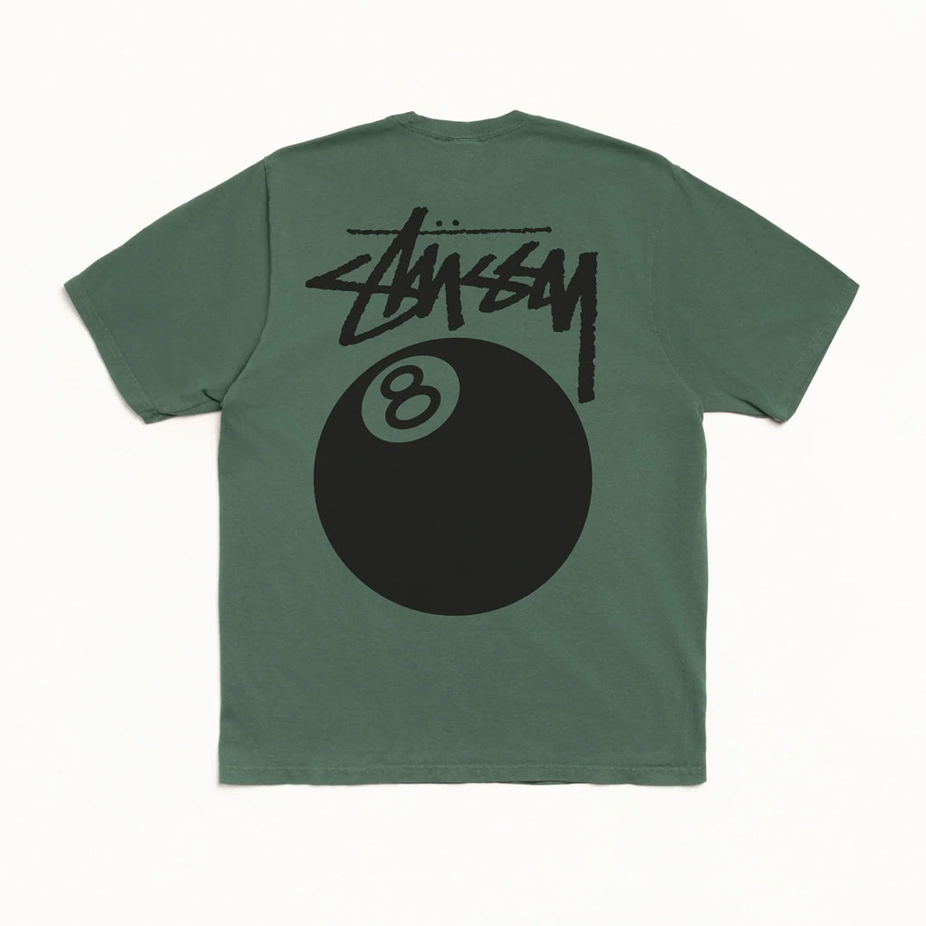 STUSSY 8 BALL PIGMENT DYED TEE