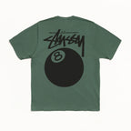 STUSSY 8 BALL PIGMENT DYED TEE