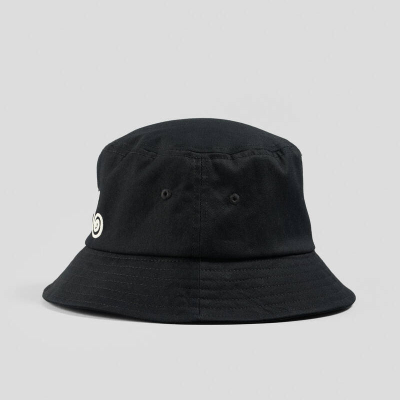 S DOUBLE SHAWN SCRIPT BUCKET HAT