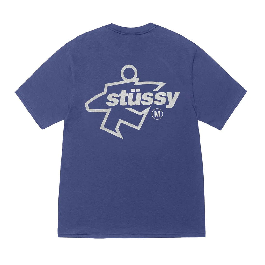 STUSSY SURF SIZE PIGMENT DYED TEE