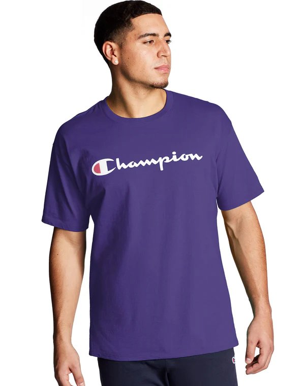 Champion Classic Heritage Logo Script Tshirt