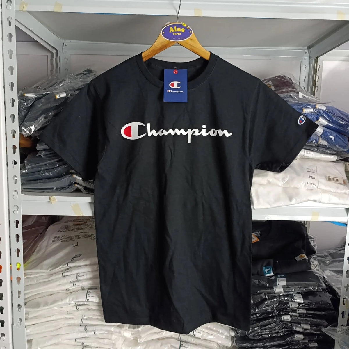 Champion Classic Heritage Logo Script Tshirt