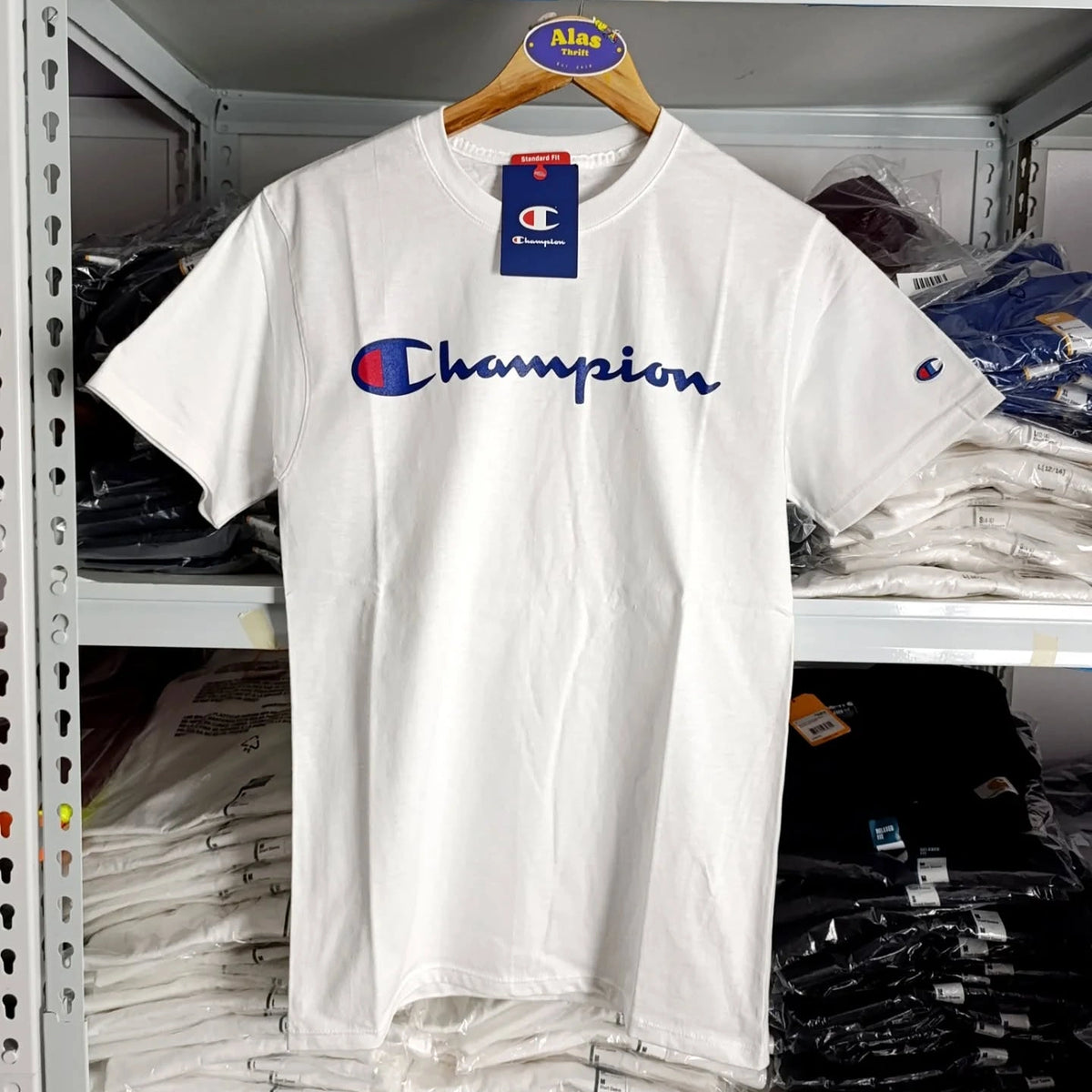Champion Classic Heritage Logo Script Tshirt