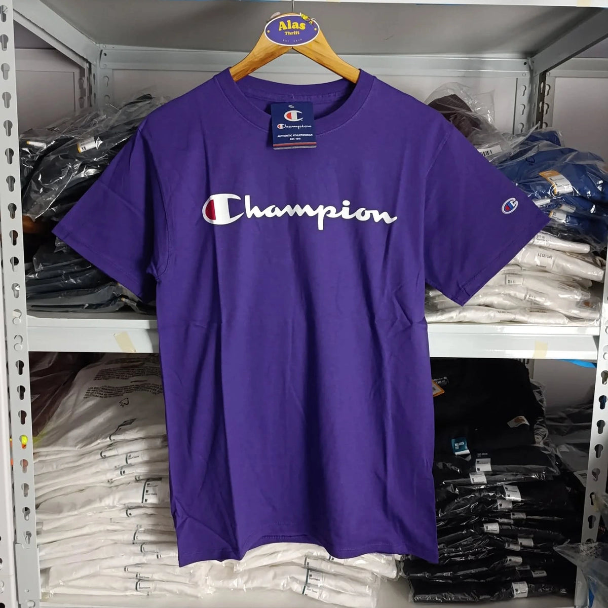 Champion Classic Heritage Logo Script Tshirt