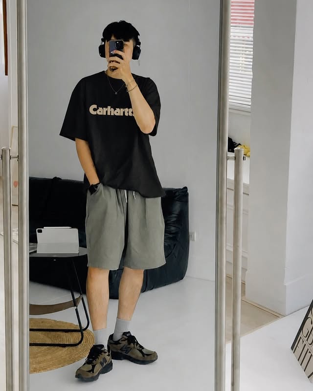 Carhartt Relaxed Fit Short Sleeve Logo Graphic Script Tshirt