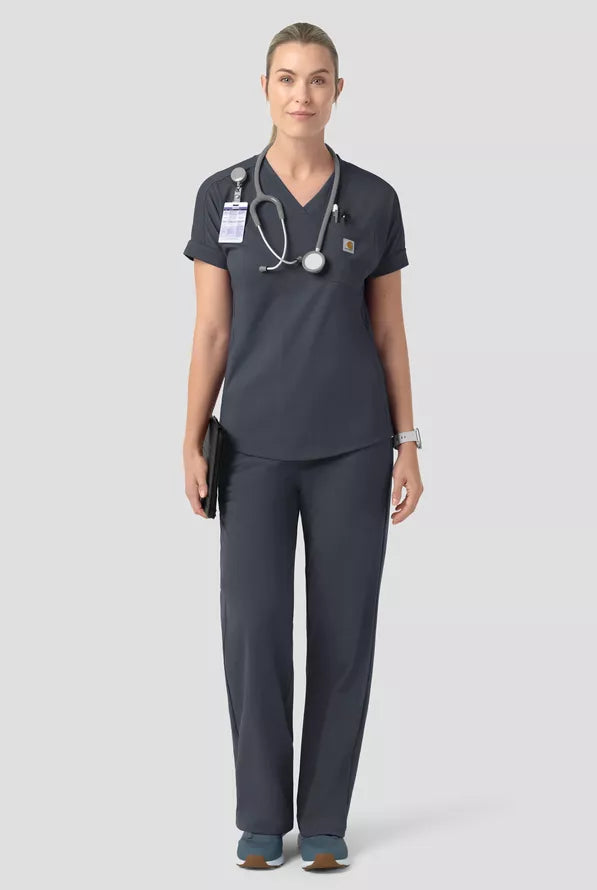 Carhartt C53190 Women's Cross-Flex Knit Boot Cut Scrub Pant