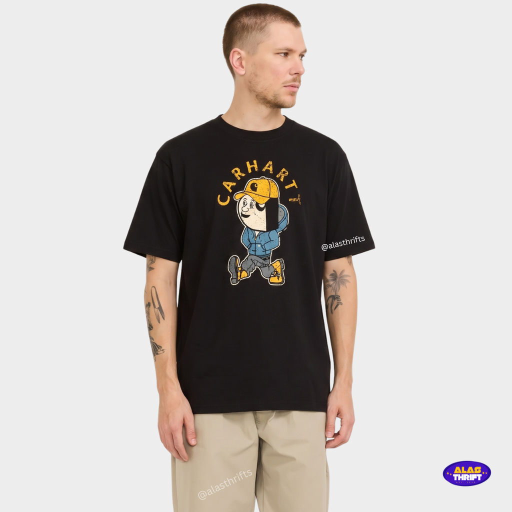 Carhartt Relaxed Fit Active Jacket Graphic Tshirt (Best Seller)