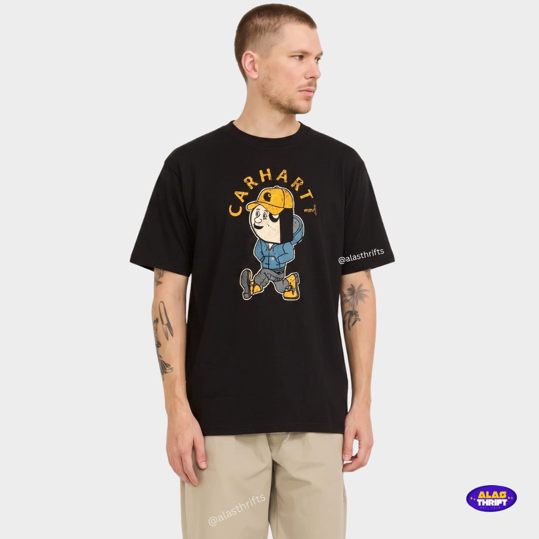 Carhartt Relaxed Fit Active Jacket Graphic Tshirt (Best Seller)