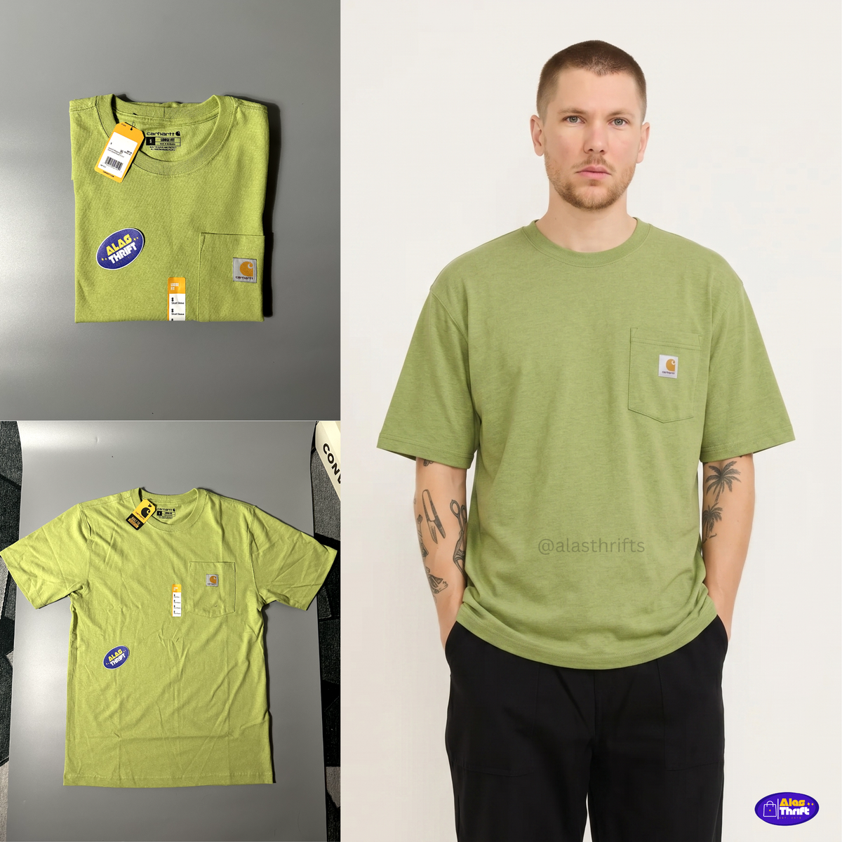 Carhartt K87 Loose Fit Pocket Tshirt - Clearance