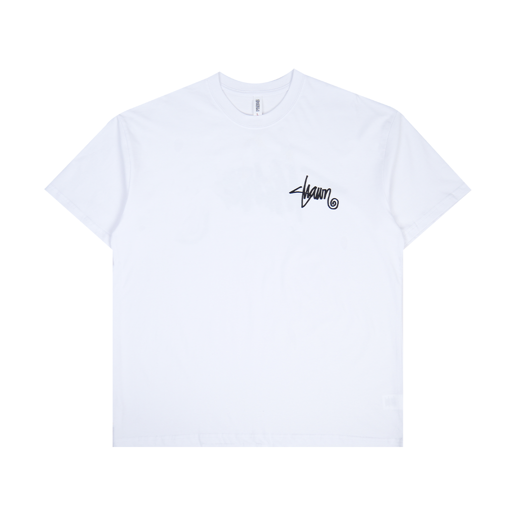 S DOUBLE SHAWN SCRIPT TSHIRT