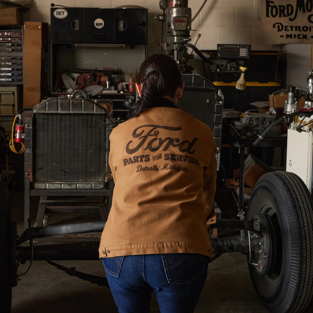Ford x Carhartt W Loose Fit Crawford Detroit Jacket