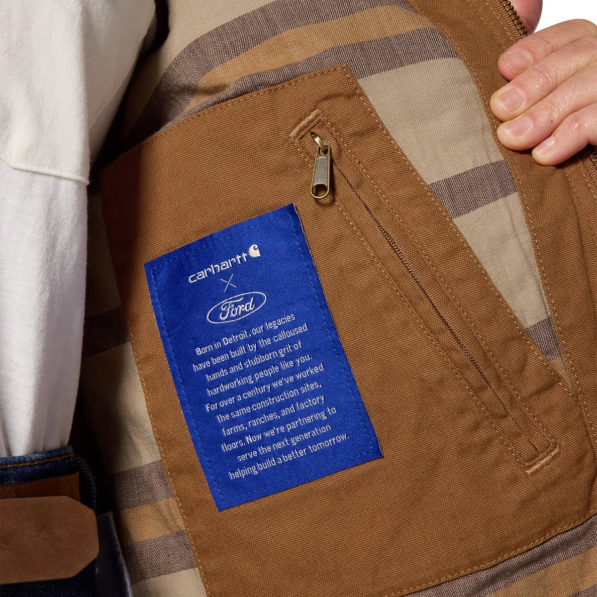 Ford x Carhartt W Loose Fit Crawford Detroit Jacket