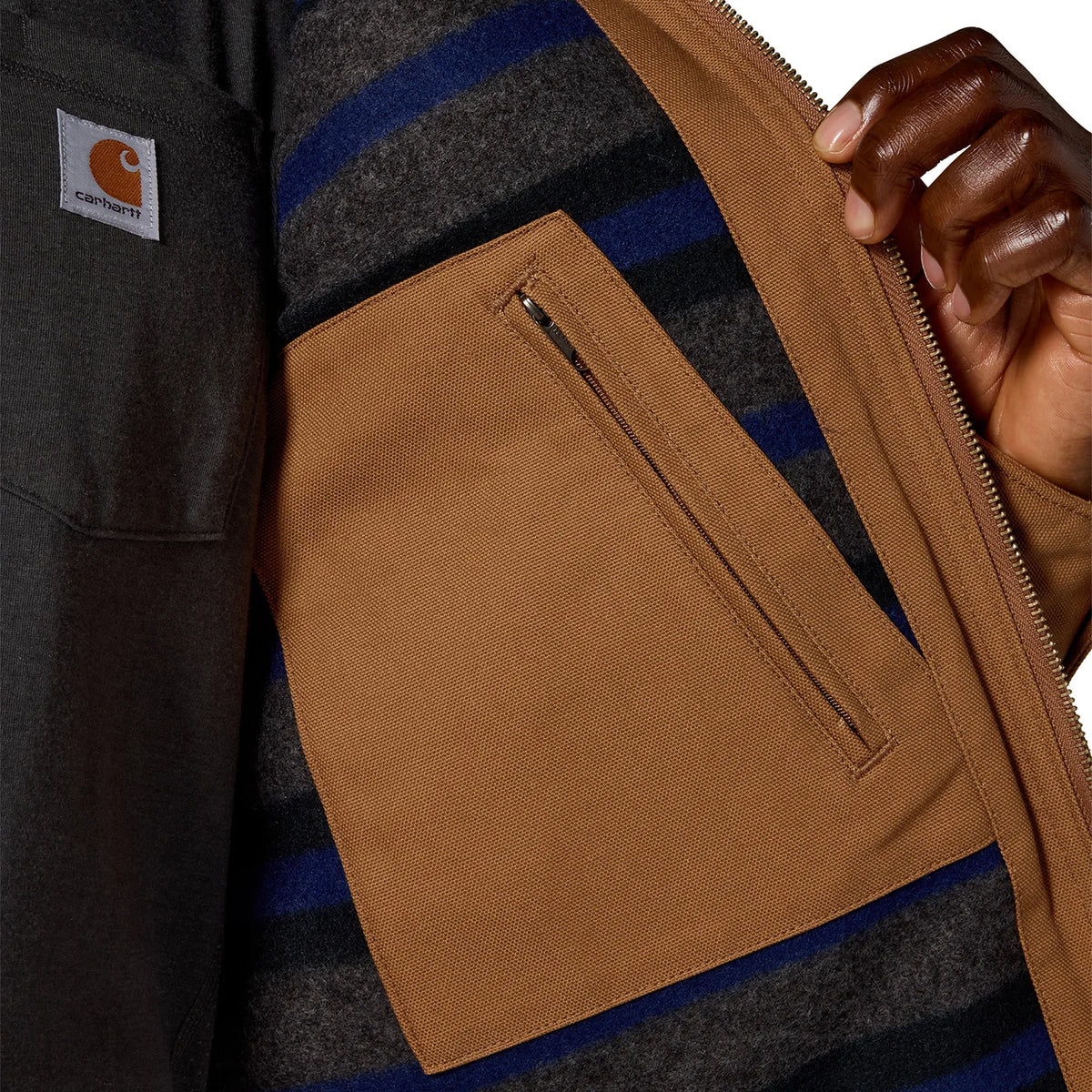 Ford x Carhartt Mens Relaxed Fit Iconic Detroit Jacket