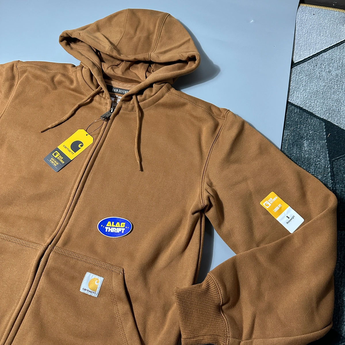 Carhartt 100614 Rain Defender Loose Fit Heavyweight Full Zip Jacket
