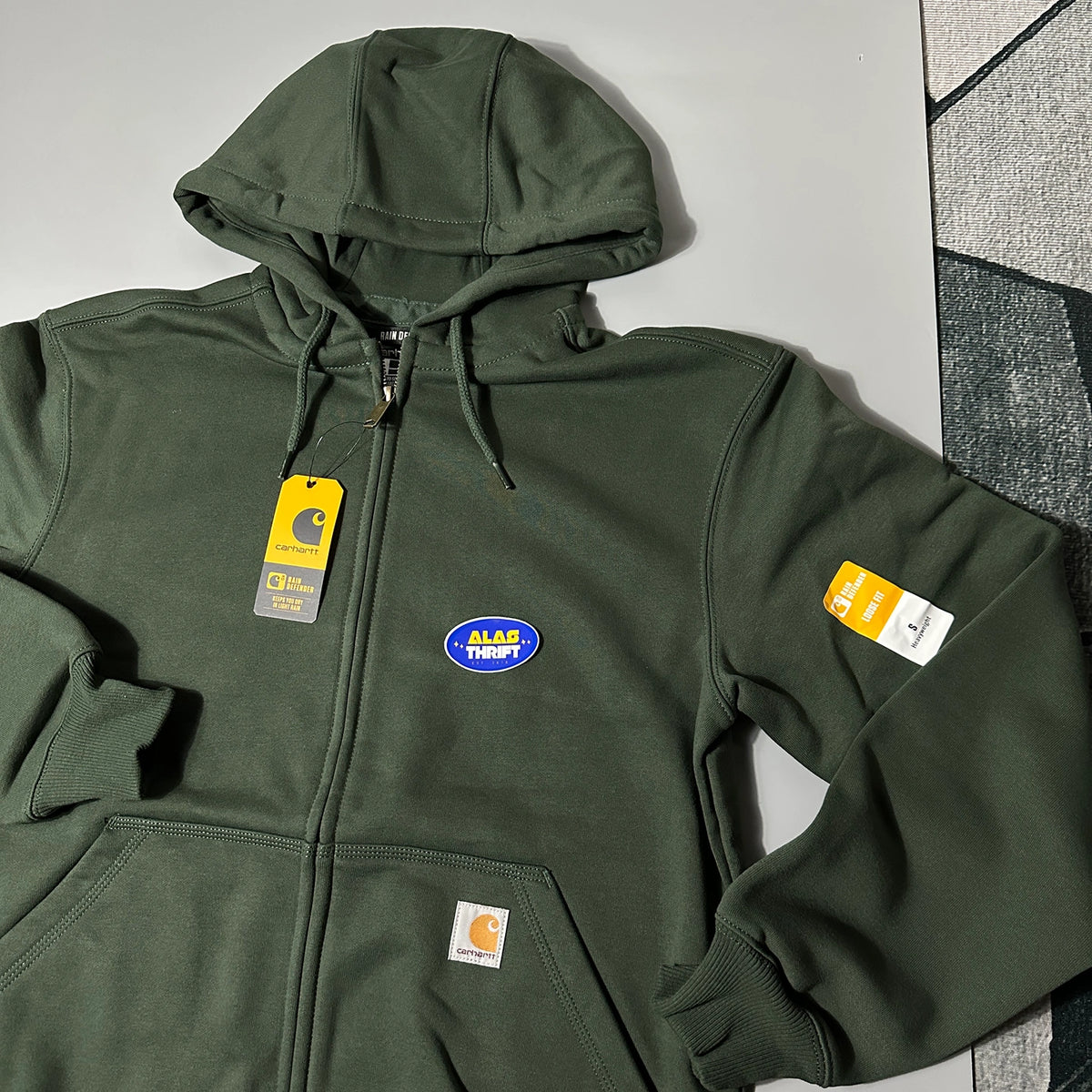 Carhartt 100614 Rain Defender Loose Fit Heavyweight Full Zip Jacket