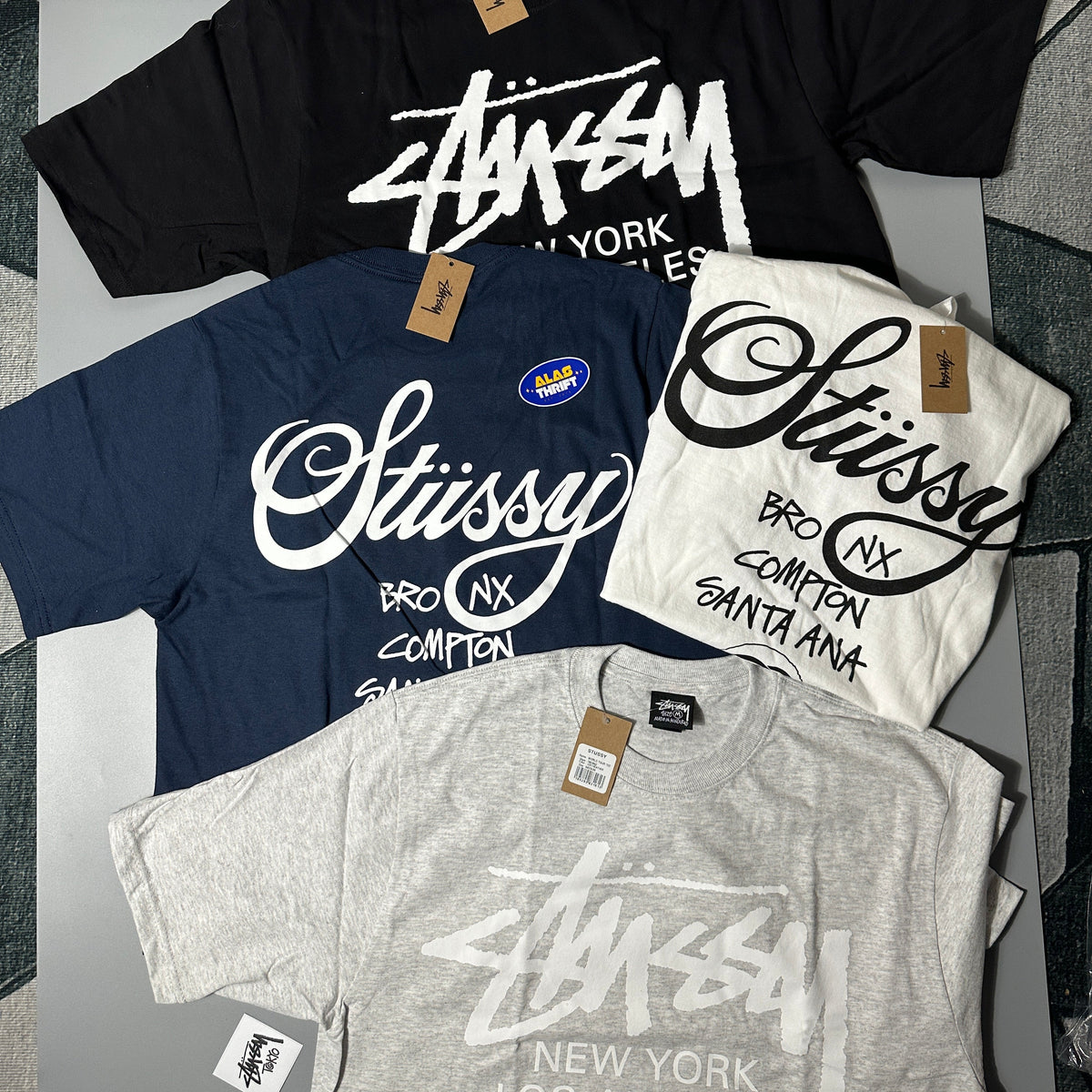 STUSSY WORLD TOUR TEE