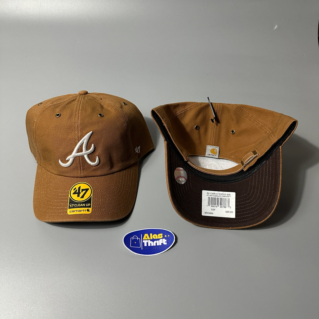 Atlanta Braves Carhartt ’47 Clean Up Hat (Limited Edition)