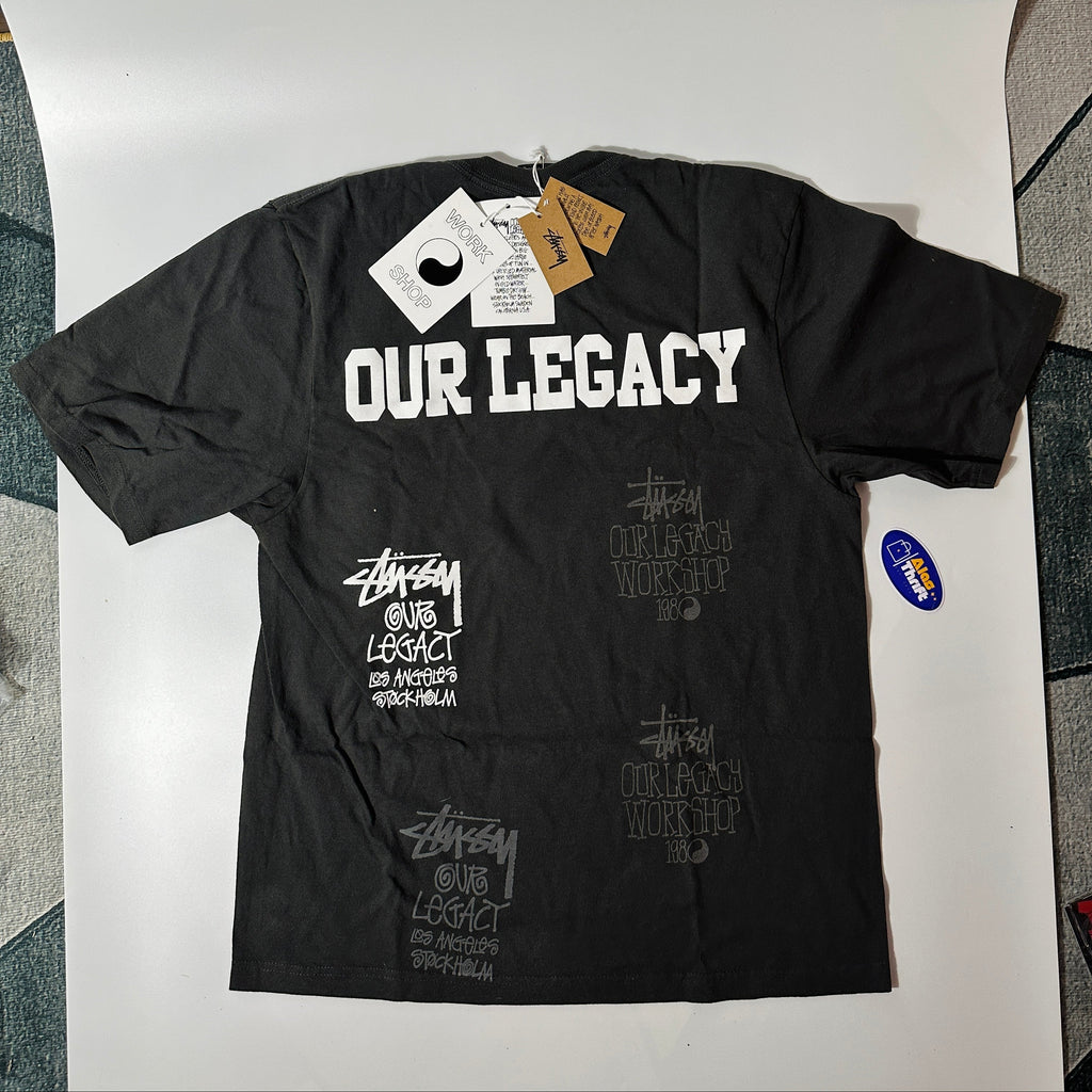 STUSSY X OUR LEGACY STAMP TEE