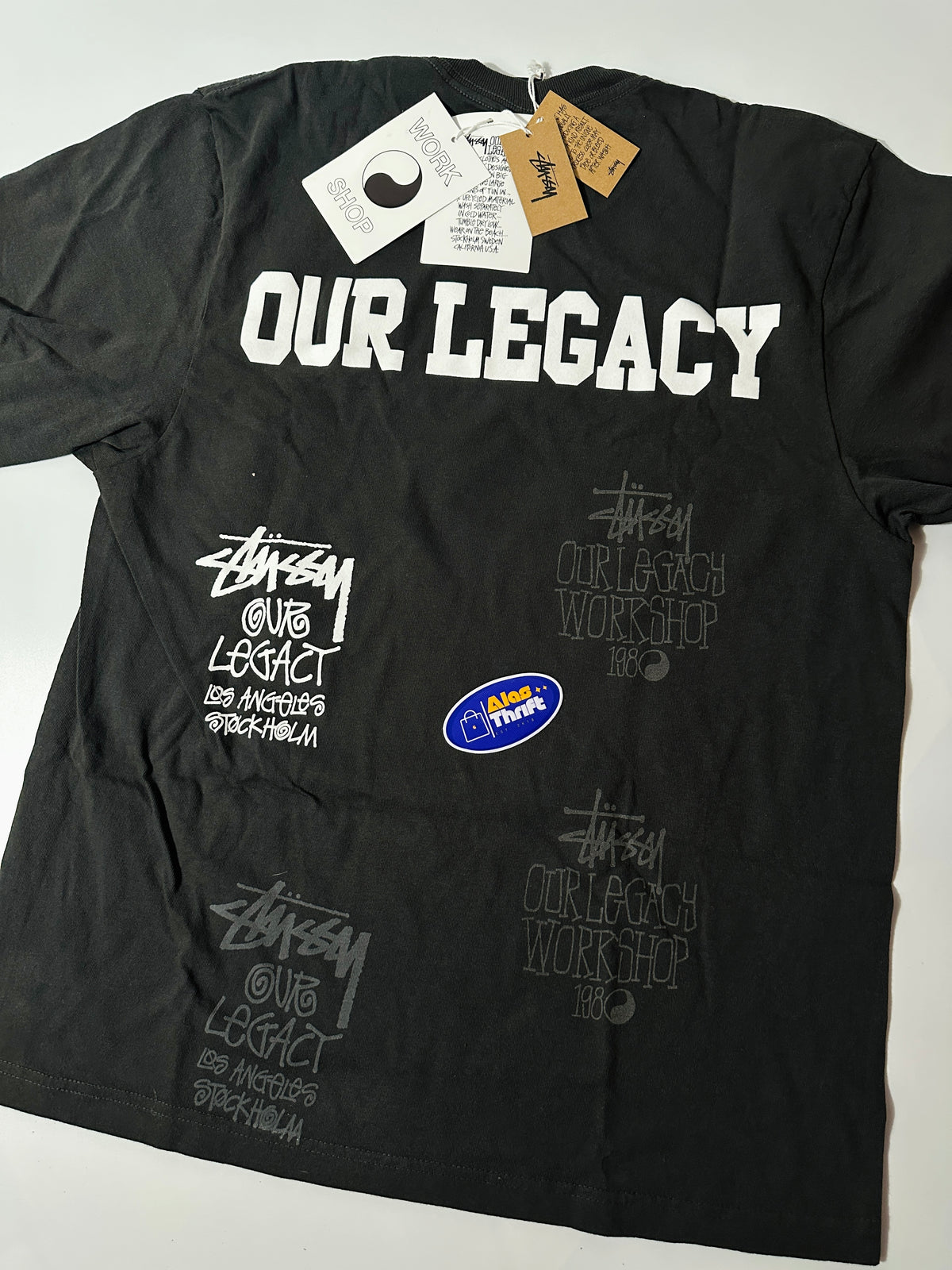 STUSSY X OUR LEGACY STAMP TEE