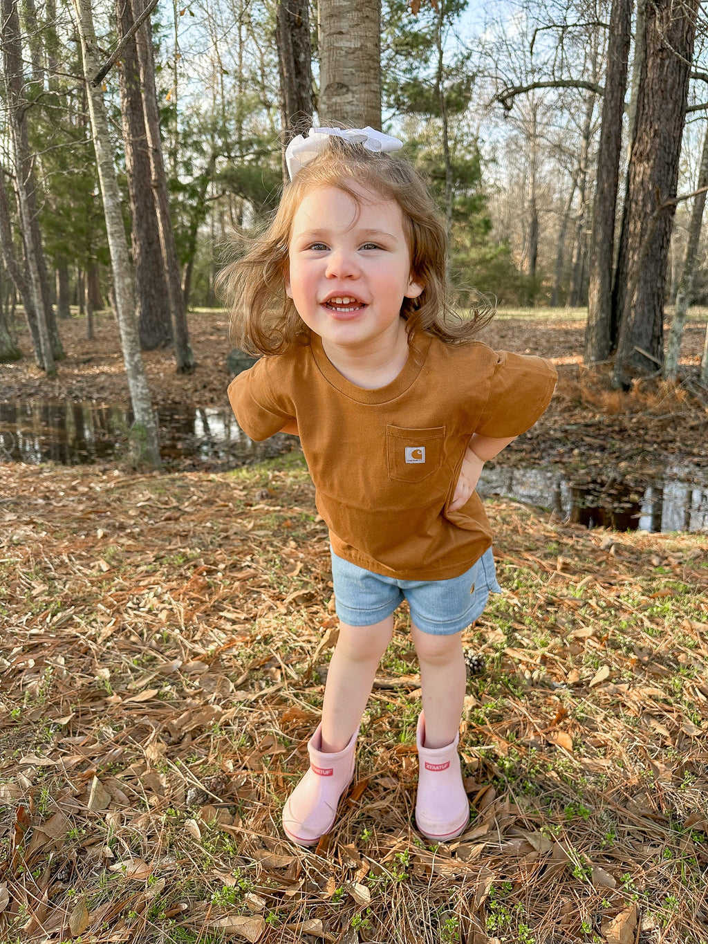 Carhartt CA6513 Kids Short-Sleeve Pocket T-Shirt