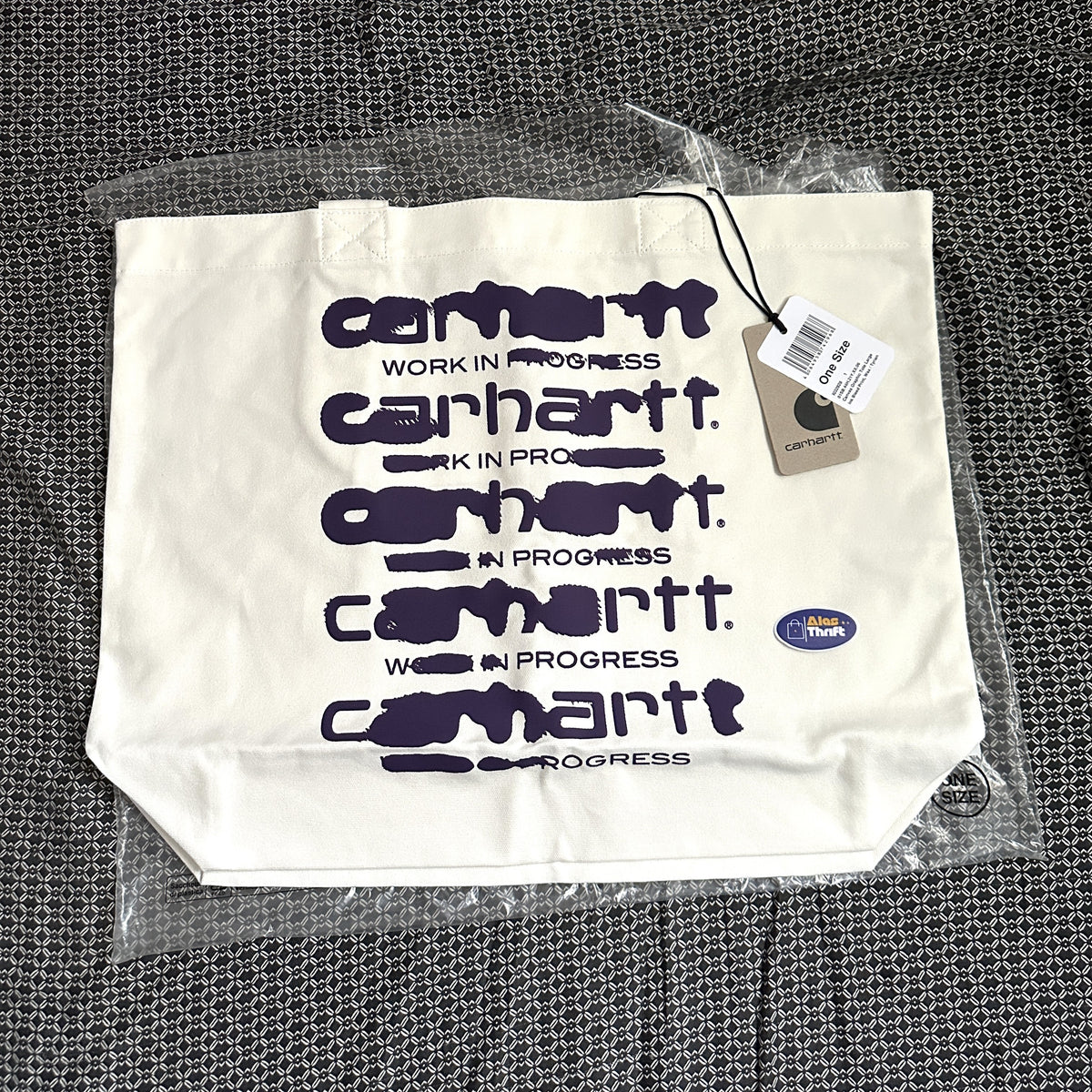 Carhartt WIP Canvas Graphic Tote Bag