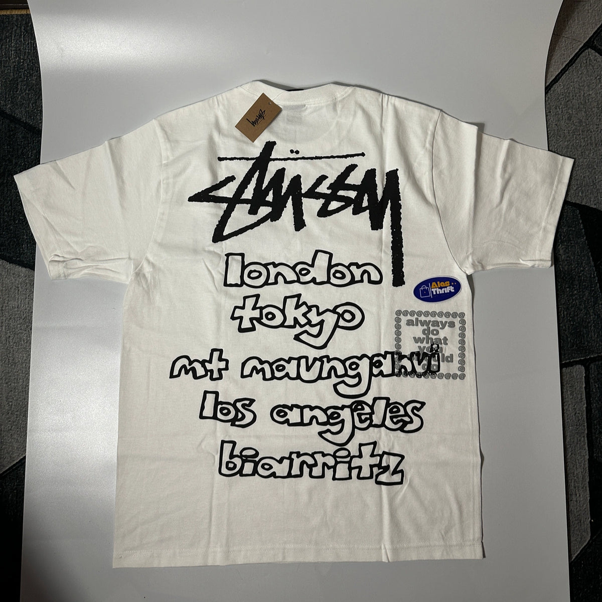 STUSSY & ALWAYS WORLD TOUR TEE
