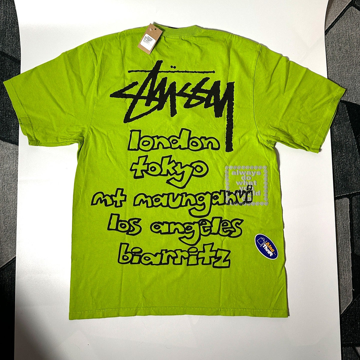 STUSSY & ALWAYS WORLD TOUR TEE