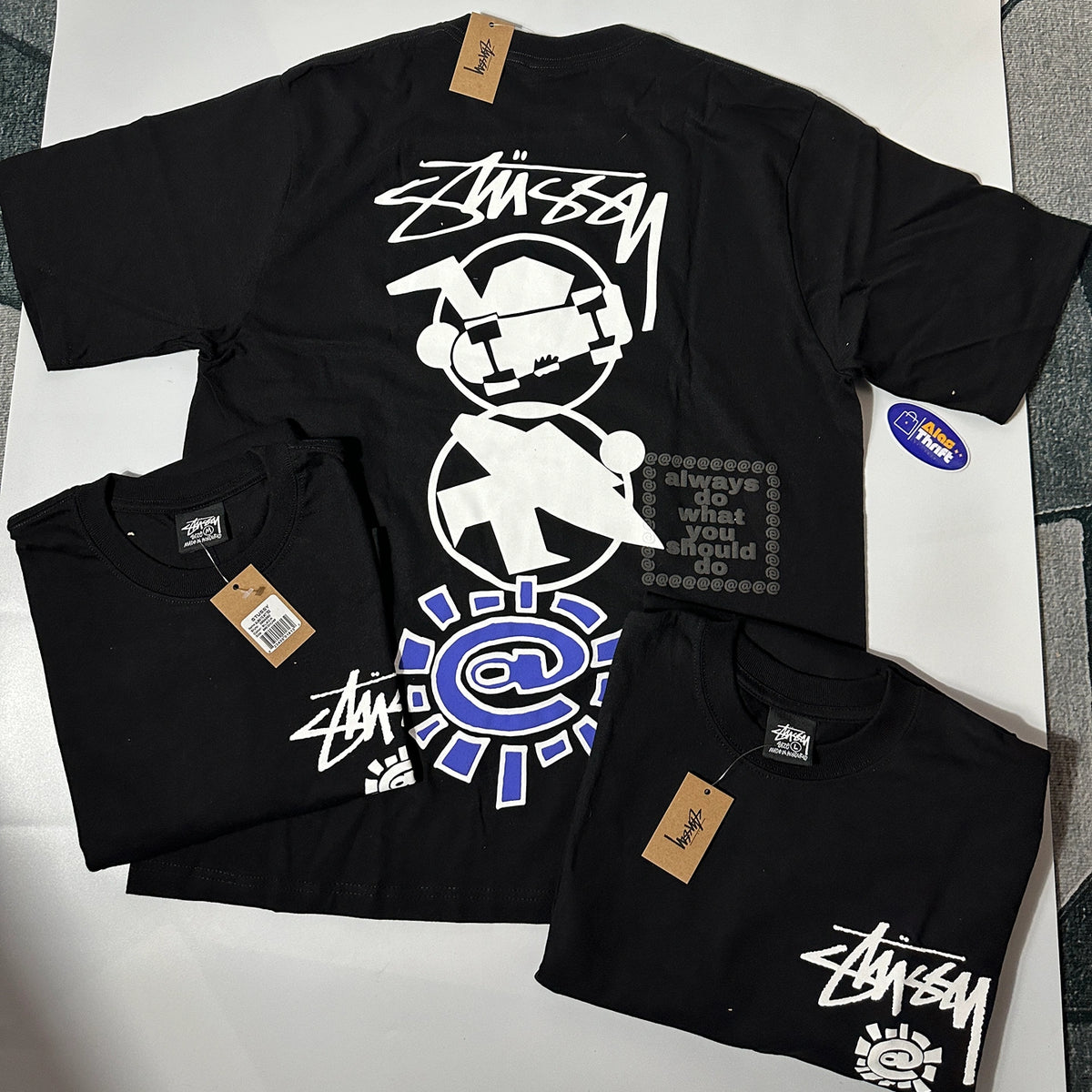 STUSSY & ALWAYS STACK TEE