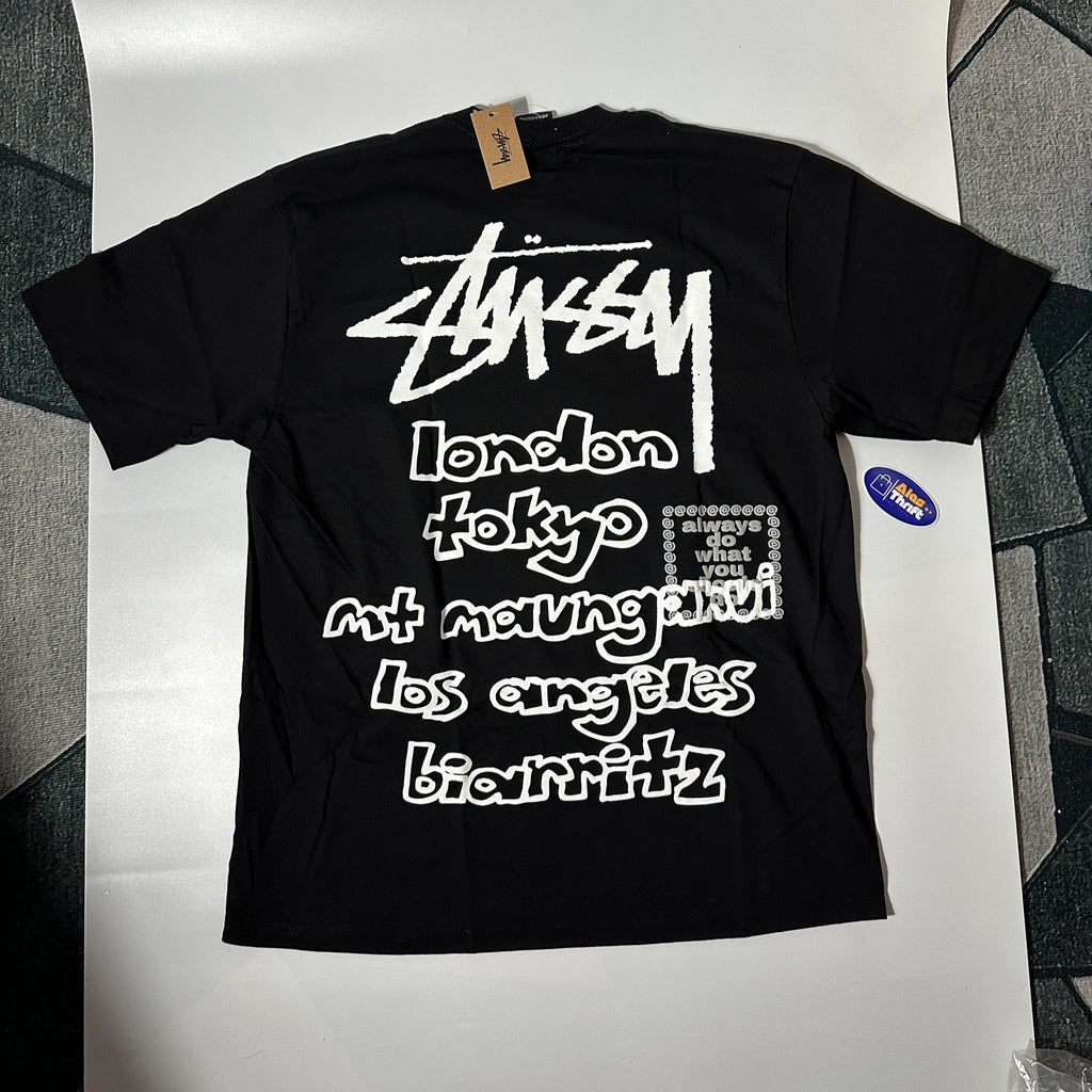 STUSSY & ALWAYS WORLD TOUR TEE
