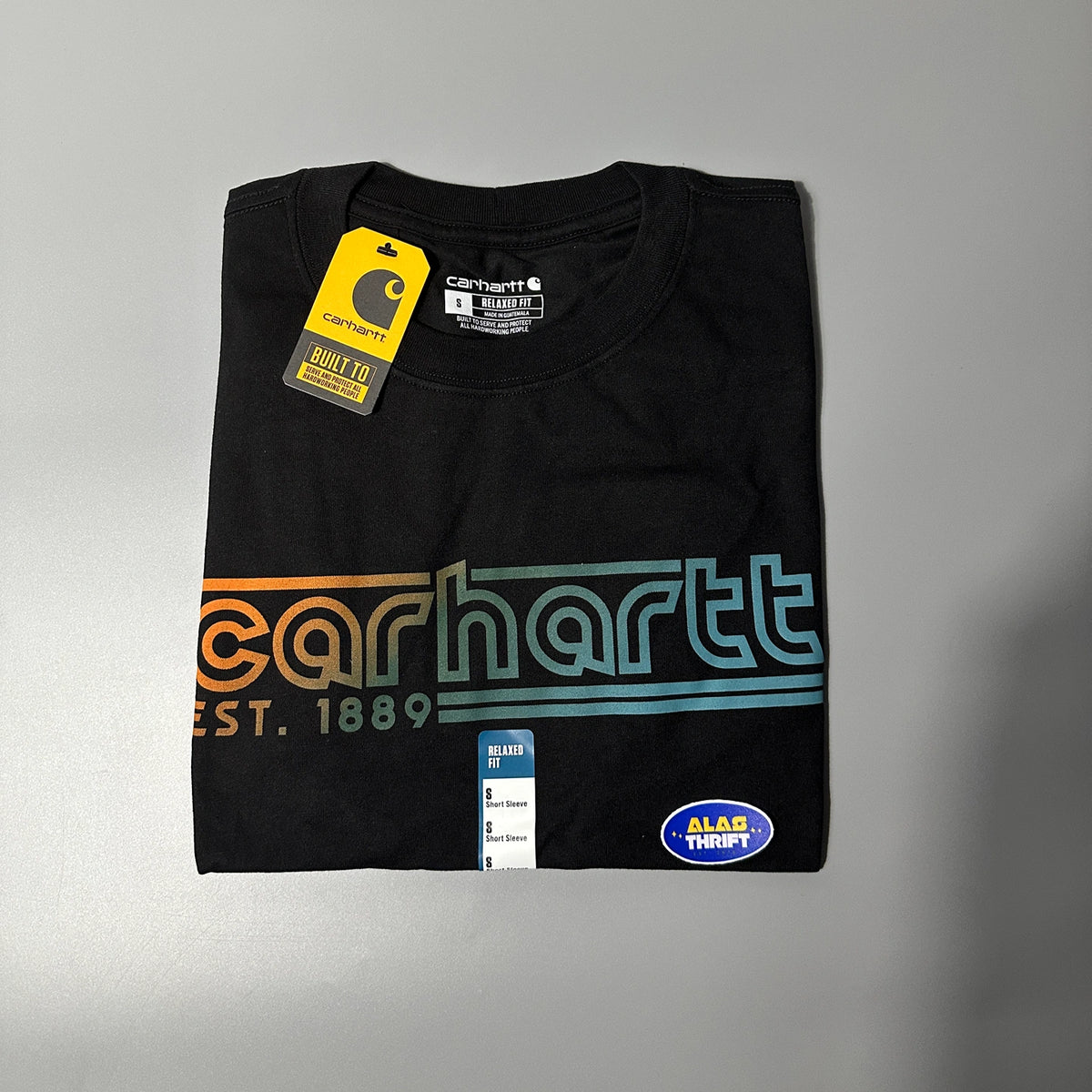 Carhartt Relaxed Fit Lightweight Short-Sleeve Logo Graphic Tshirt