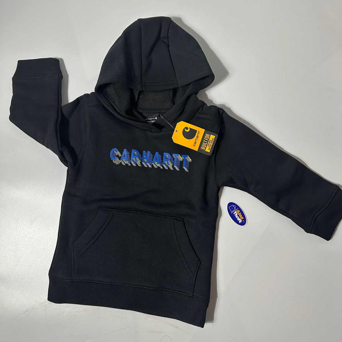 Carhartt CA6467 Unisex Kids Long-Sleeve Hooded Graphic Sweatshirt