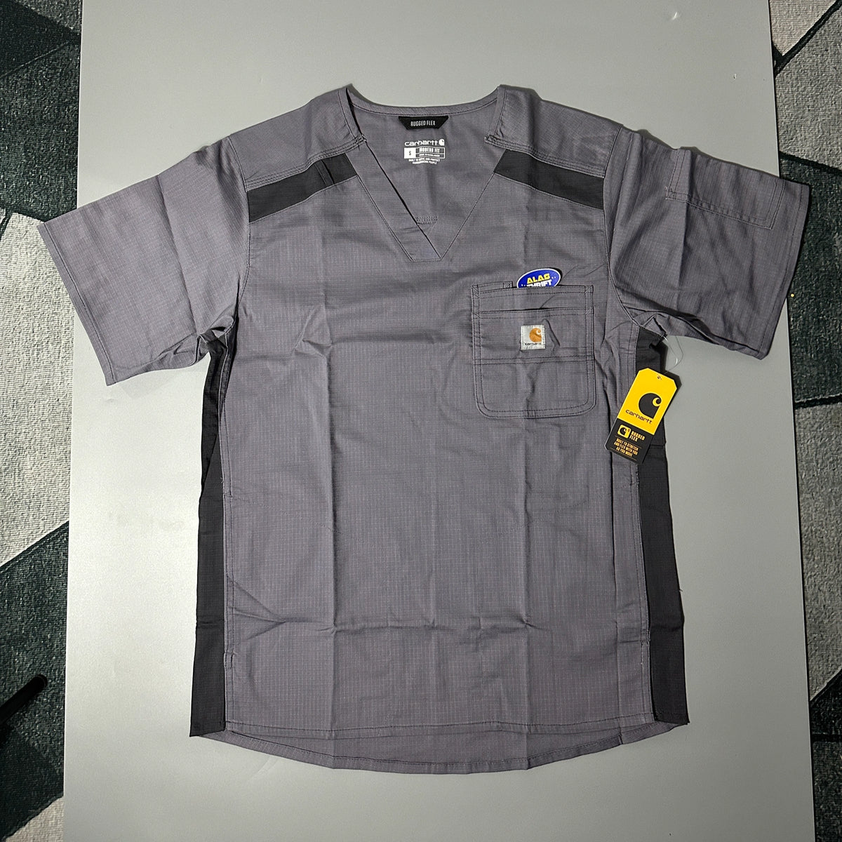Carhartt Two Tone Rugged Flex Six Pocket Top Scrub