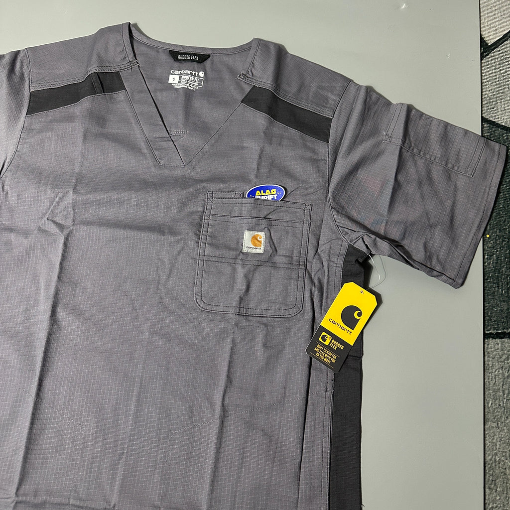 Carhartt Two Tone Rugged Flex Six Pocket Top Scrub