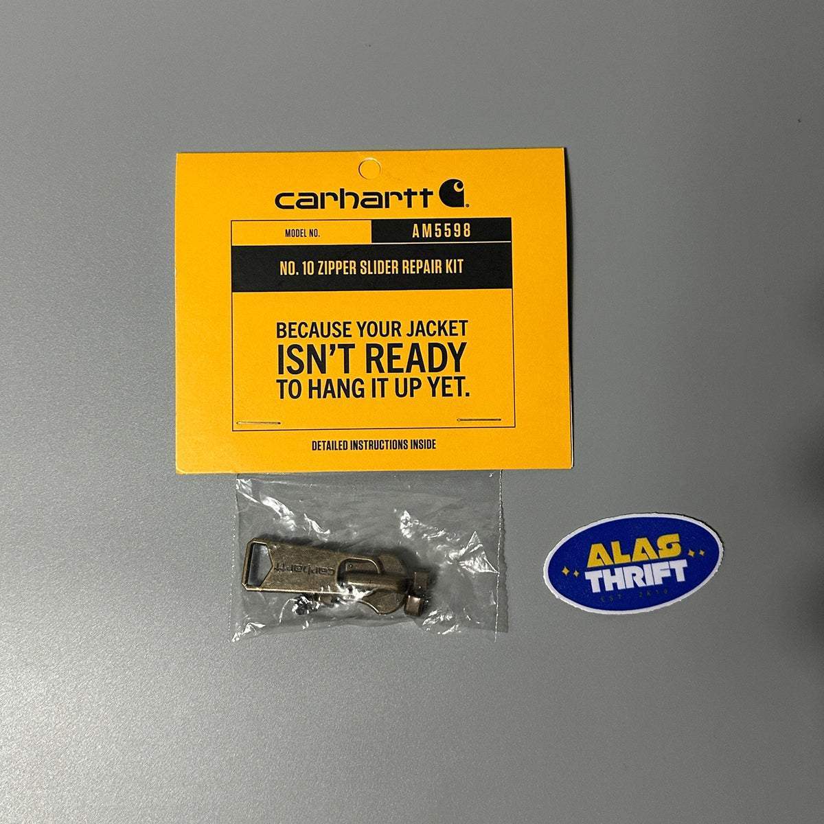 Carhartt No. 10 Zipper Slider Repair Kit
