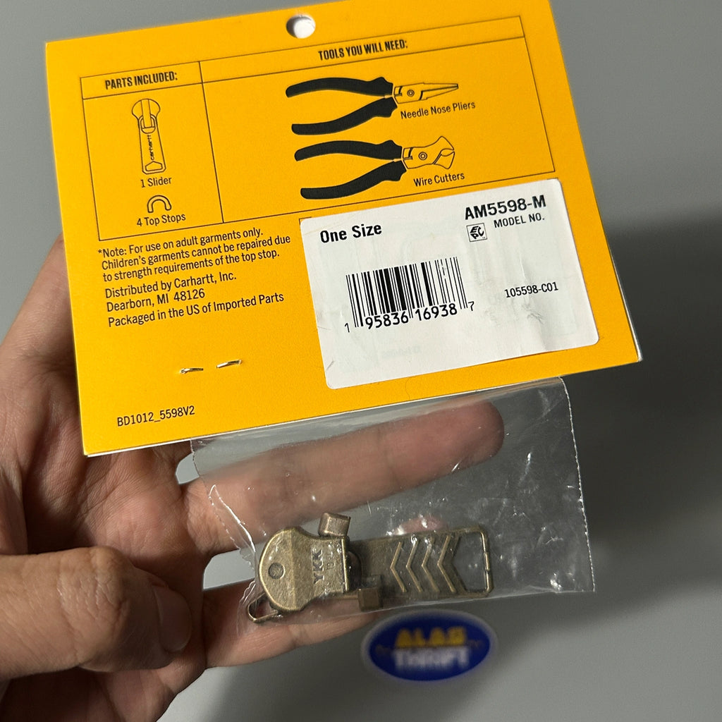 Carhartt No. 10 Zipper Slider Repair Kit