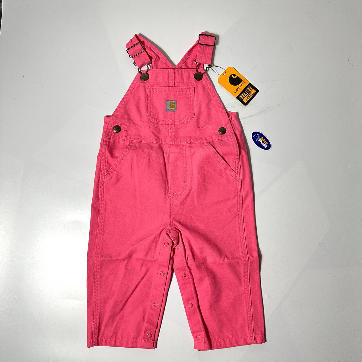 Carhartt CM9712 Kids Loose Fit Canvas Bib Overall Jumper