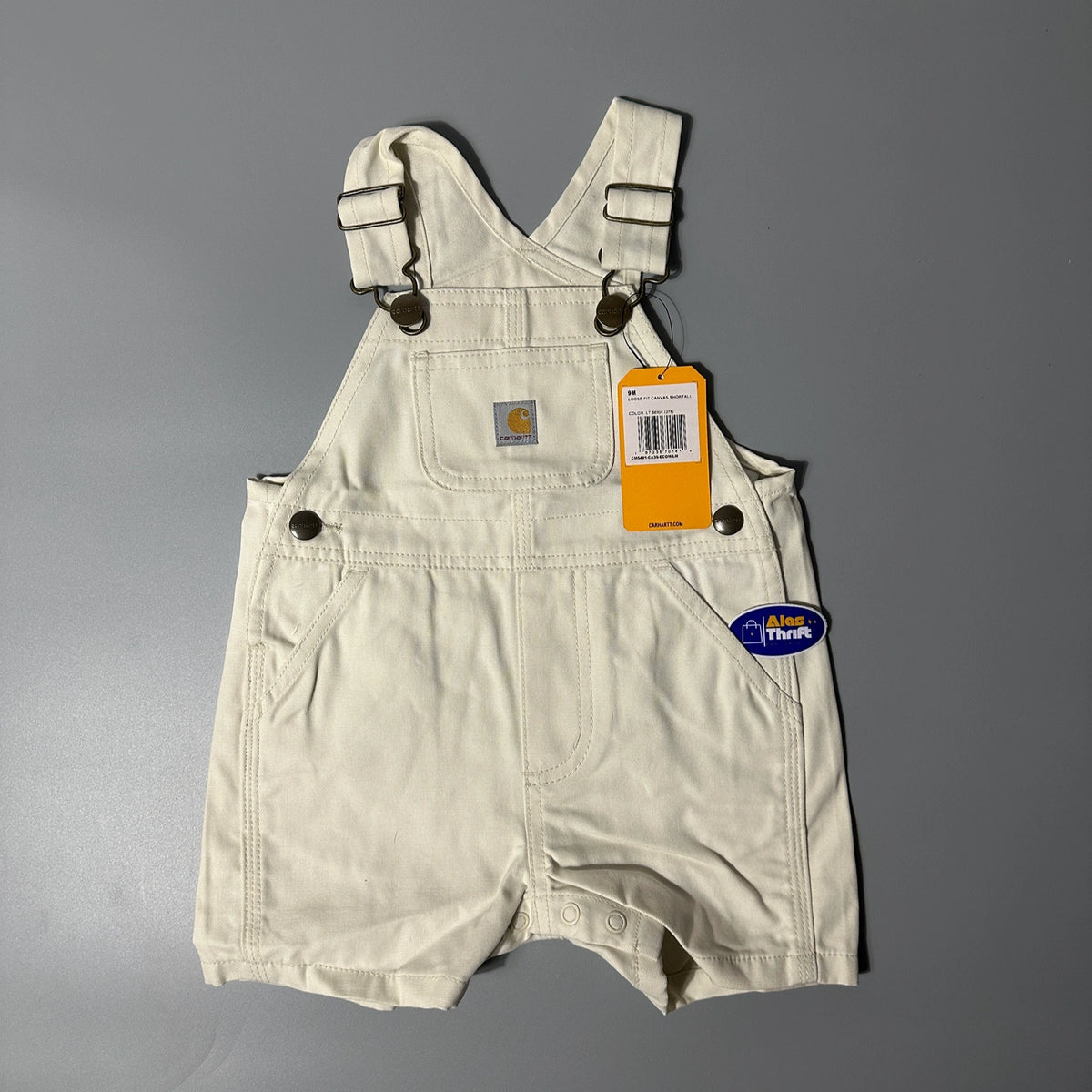 Carhartt CM5401 Unisex Kids Loose Fit Canvas Shortall Jumper