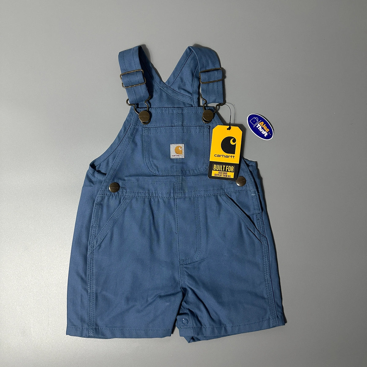 Carhartt CM5401 Unisex Kids Loose Fit Canvas Shortall Jumper